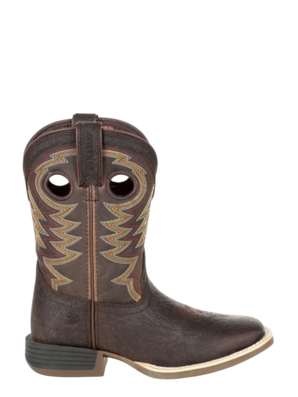 Durango Lil' Rebel Pro Little kids boys girls Brown Western Boots cowboy cowgirl